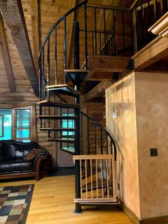 Log Cabin with a Hot Tub in Ellicottville, For Magical Glamping Escapes in New York - Ellicottville - 6