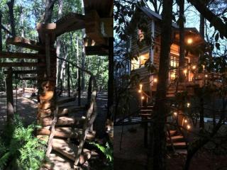 Secluded Tree House Rental with a Sleeping Loft near Lake Jocassee in South Carolina - 1