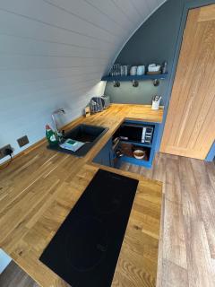 Peony Pod self-contained glamping in Suffolk - - 8