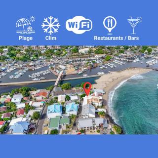 LaPlage - A 50m de la Plage-Restos-Bars-Ville - Saint-Paul - 3