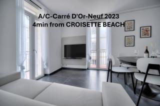 Design 2 pièces CARRE D'OR -COEUR DE CANNES A1B205 - 0
