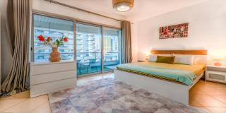 8min Walk from JBR beach Stylish 1-Bedroom Apartment in Dubai Marina - 0