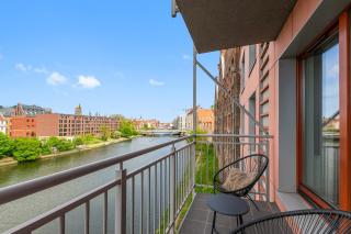 Waterlane Island - Riverview Pool, SPA, Gym & Parking by Downtown Apartments - Danzig - 4