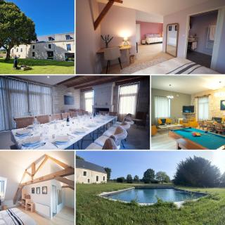 Domaine à proximité de Chinon avec piscine, billard, pétanque, jeux pour enfants - Lémeré - 5