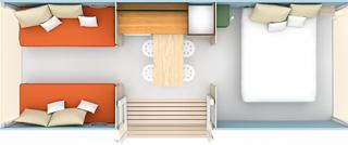 Camping le Convivial CocoSweet 4 personnes - 2