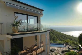 Villa White Pearl Opatija Haus A mit Meerblick und Pool - Veprinac - 0