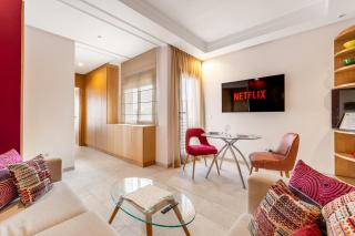 City Center-1 Queen BR with AC, Pool and IPTV- Parking - Marrakech - 2