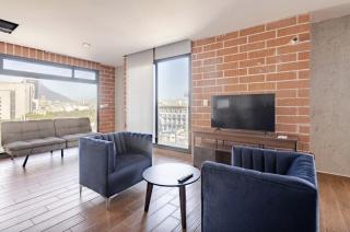 Departamentos exclusivos, equipados y amueblados en Torre Barrio Vergel - Monterrey - 1