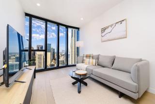 1Br1Ba1S Sophisticated Apt Southern Cross ASP-40 Gym Pool Sauna - Melbourne - 8