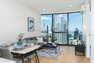 1Br1Ba1S Stylish Apt Southern Cross ASP-42 Pool Gym Sauna - Melbourne - 8