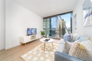 1Br1Ba1s Modern Apt - Southern Cross WSP-24 - Melbourne - 9