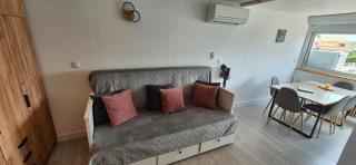 Studio 6 pers, vue mer, parking, wifi, ponton - 4