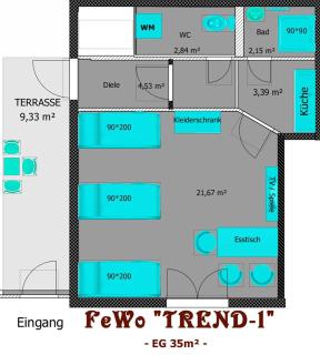 1-ZApp "TRENDHAUS-1" Zentrum! - Hofgeismar - 9