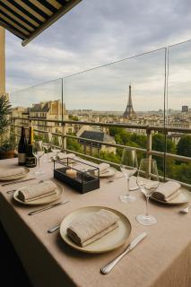 Luxury Flat With Terrace & Eiffel Tower View - Parijs - 6