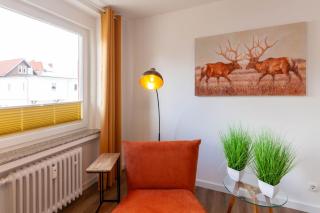 Ferienwohnung Am Bach 3 mit Balkon - 1