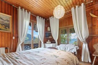 Grand chalet rustique à Gryon, avec vue et cheminée - 5