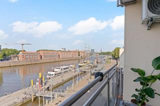 Exklusive Wohnung mit Weserblick und Tiefgarage - Brema - 8