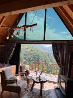 Wake Up Above the Clouds Highland Bungalow Stay - Çamlıhemşin - 6