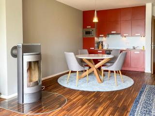Apartment mit Seeblick - 950 m zum Hundestrand - Wiesengeflüster - 7
