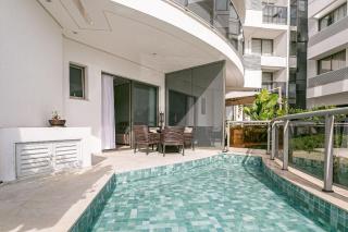 350m da Praia de Jurerê | Piscina #JA36 - 1