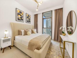 LUX 1BR Burj Khalifa and Fountain Views - Dubai - 9
