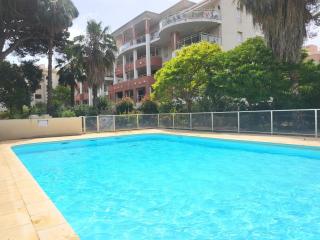 t3, vue mer,piscine, garage - Hyères - 0