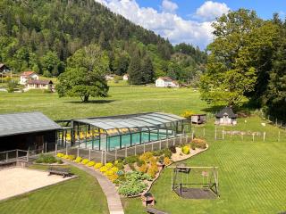 Gite Roche Des Ducs avec Piscine toute l'année, Spa, Sauna, Hammam - Rochesson - 9