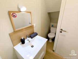Le Bourgogne - Chambres privées cosy et rénovées avec douche - Centre historique - Orléans - 9