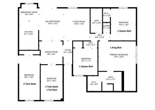 Newly updated Cozy Home with Pool, Patio, BBQ! 5BR - Houston - 6