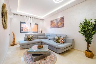 Charming Apartment Near M Avenue Pool, Parking - Marrakech - 6