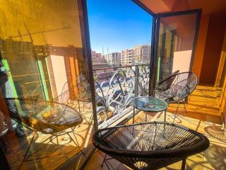 Majorelle Cozy Apartment Garden 2-Balcony Downtown - 5