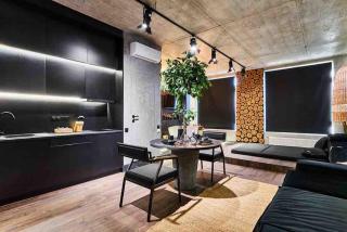 BLACK ROCK APART downtown 50 м2 улица Жилянская 68 метро Олимпийская - новый дом - Kiev - 8
