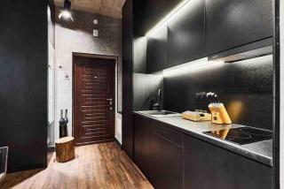 BLACK ROCK APART downtown 50 м2 улица Жилянская 68 метро Олимпийская - новый дом - Kiev - 7