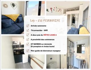 Studio mezzanine proche métro A - Villeurbanne - 9