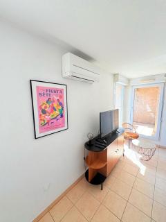 Le Balcon de Saint-Clair, Joli T2 Centre, Climatisé, Parking privé - Sète - 6