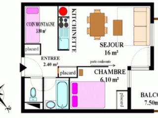Appartement accueillant 6 pers., Aussois calme & pratique - FR-1-508B-21 - Aussois - 5