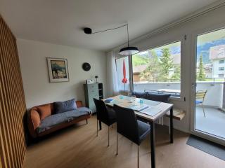 Central, newly renovated 2-room apartment - Engelberg - 8