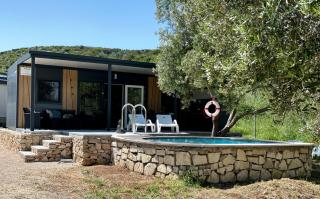 Mobilhome-Kroatien DELUXE Mobilhome & privatem Meerwasserpool Insel Pašman - 5