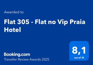 Flat 305 - Flat no Vip Praia Hotel - Natal - 7