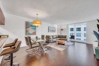 Relaxing 1-Bed Condo With City Views in Brickell Key - Miami - 3