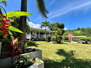Villa Pamatai en toute intimité avec piscine et vue imprenable - Faaa - 8