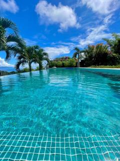 Villa Pamatai en toute intimité avec piscine et vue imprenable - 0