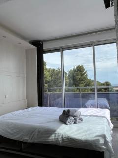 Clap de Soleil Studio Vue Mer, Clim, Fibre, Idéal 2 Pers - 8