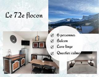 Le 72ème flocon, T2, vue imprenable, résidence calme, 100 m des pistes - Le Dévoluy - 9
