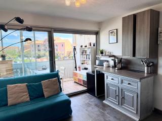 Le Scarlett- Confort à Palavas-Plage à proximité, Terrasse, Piscine et Clim - 9