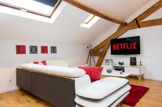 LB Vacation Rentals I Big Loft 107m2, 10min Walk to Palais des Festivals - 9