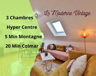 Le Moderne Vintage Hyper Centre,3 chambres, neuf au calme, 3 étoiles - Munster - 0