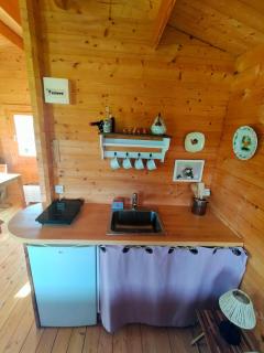 chalet bois pleine campagne à Pontigny - 3