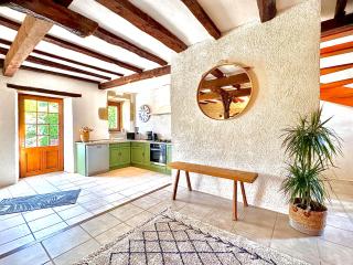 Authentic barn with view, heated pool, Wi-Fi - Daglan - 6