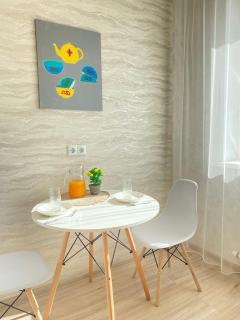 Роскошная 1-комнатная квартира в центре Астаны и видом на левый берег - 5